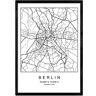 Nacnic Póster Mapa Berlin (A3)