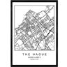 Nacnic Póster Mapa The hague (A3)