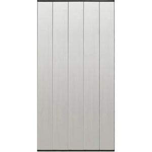 Vidaxl Cortina porta anti-insetos c/ 5 painéis 120x240 cm malha preto