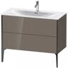 Duravit XViu 4303 Móvel de lavatório vertical, 2 gavetas, para lavatório Viu 234410, 1010x480 mm