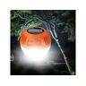 S/marca Lanterna Solar de Acampamento Lanterna Led Recarregável Usb Lâmpada de Emergência Resistente À Água 3 Modos Lâmpada de Barraca Luz de Busca Exter