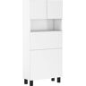 Âbim Furniture Estante ‎BIM FURNITURE Homi Branco Mate (Aglomerado - 80x32x175 cm)