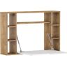 Âbim Furniture Estante ‎BIM FURNITURE Muse Castanho e Branco (Aglomerado - 94x20x62 cm)