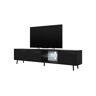 Selsey Móvel de TV TV Galhad Preto (175 x 51 x 31.3)