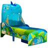 Worlds Apart Cama infant. c/ gaveta dinossauro 142x77x138cm azul/verde