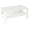 Ml-Design Mesa de Centro 100X57X43 Cm Branco Ml Design