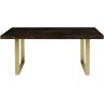 Kare Design Mesa Conley Brass 160 x 80 cm