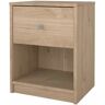 Tvilum Mesa de Cabeceira May 1 Gaveta (Jackson Hickory - 37,9 x 30,1 x 48,4 cm)