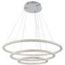 Luce Ambiente E Design Suspensão Bryant Led com Difusor de Diamante 100W 3000K Luz Quente