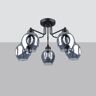 S/marca Candelabro Fillan 5 Preto