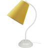 Tosel Candeeiro de Mesa Spencer (Branco, Amarelo - E27 - Máx. 40W - Metal)