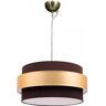 Fabrilamp Candeeiro Suspenso Bremen II (Dourado - E27 - 60 W - Têxtil)