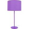 Tosel Candeeiro de Mesa Alfena (Violeta, Violeta Cilíndrico - E27 - Máx. 40W - Metal)