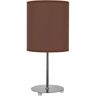 Fabrilamp Candeeiro de Mesa Nicole 42971005 (Castanho - E27 - 60 W - Metal)