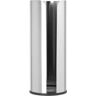 Brabantia Suporte para Papel WC 280580 Inox Brilhante (Brilhante - 0,65 kg - 13,2 x 13,2 x 32,1 cm)