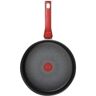 Seb 24 cm Sautowy tefal, indução, não -palito, tampa de vidro, ergonômica, feita na França, especialista diário C2893202