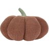 Beliani Almofada decorativa Munchkin de Bouclé Castanho 35x35x30