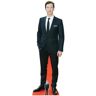 S/marca Figura de Papelão Tamanho Real Clever White Pocket Benedict Cumberbatch 184Cm