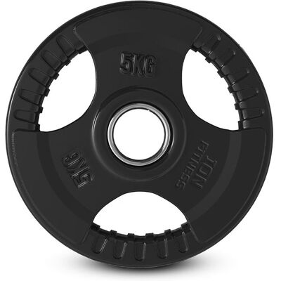 ION fitness Disco Olímpico Tri-Grip - 5kg (IFTG-900-05) ION fitness Disco Olímpico Tri-Grip - 5kg (IFTG-900-05)