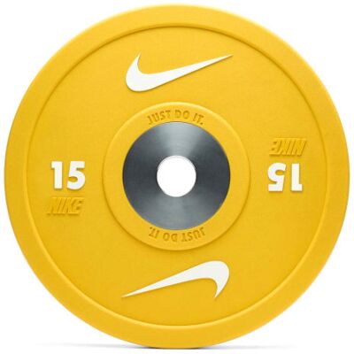 Nike Disco Pro de Uretano Bumper - 15kg (PUBK-4015) Nike Disco Pro de Uretano Bumper - 15kg (PUBK-4015)
