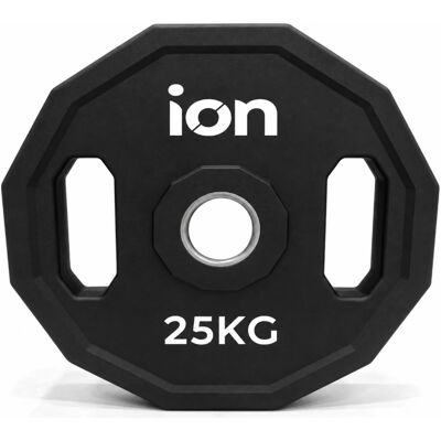 ION fitness Discos em Uretano com Dupla Pega - 25kg (GLP061-25KG) ION fitness Discos em Uretano com Dupla Pega - 25kg (GLP061-25KG)