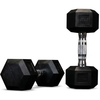 ION fitness Halteres Hexagonais (par) - 7.5kg (IFHD-915-075) ION fitness Halteres Hexagonais (par) - 7.5kg (IFHD-915-075)