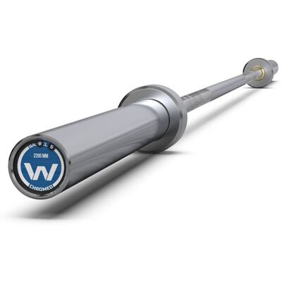 fdfitnessdigital - WBAR220 - Barra Olímpica Cromada - 220cm - Haltere fdfitnessdigital - WBAR220 - Barra Olímpica Cromada - 220cm - Haltere