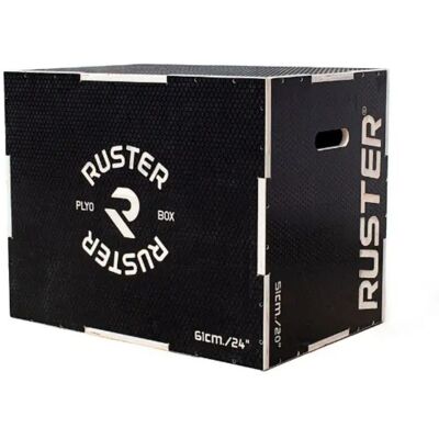 Ruster Caixa Plyométrica Plyo Box Black (RU CT100301) Ruster Caixa Plyométrica Plyo Box Black (RU CT100301)