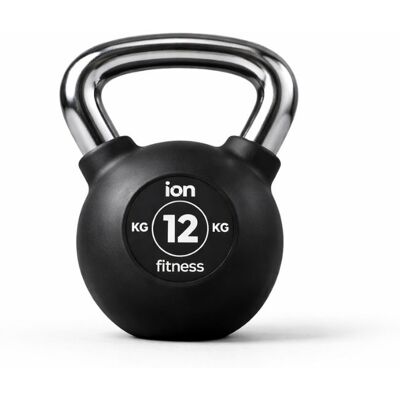 ION fitness Kettlebell Revestida de Borracha - 12kg (HL007-12kg) ION fitness Kettlebell Revestida de Borracha - 12kg (HL007-12kg)