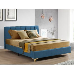 Ideia Home Design Cama Classic + Oferta Colchão (Azul)(190 x 140 cm)