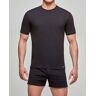 IMPETUS Tshirt de homem gola subida Pure Cotton PRETO (L)