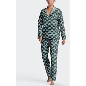 IMPETUS Pijama de mulher estampado em algodão modal VERDE (L) IMPETUS Pijama de mulher estampado em algodão modal VERDE (L)