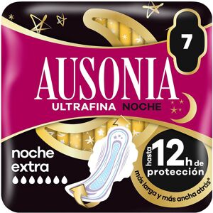 Absorventes noturnos extras AUSONIA, 7 unidades Absorventes noturnos extras AUSONIA, 7 unidades