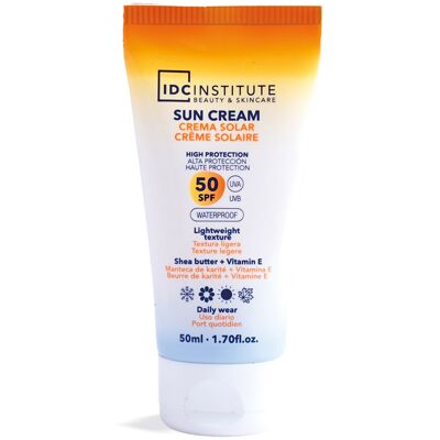 Idc Institute Creme Solar protetor solar à prova d’água FPS50 Idc Institute Creme Solar protetor solar à prova d’água FPS50