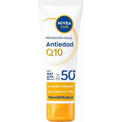 Nivea Sun Q10 protección facial SPF50+ 40 ml Nivea Sun Q10 protección facial SPF50+ 40 ml