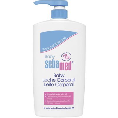 Leite Corporal Hidratante Sebamed Bebê - Pele sensível, 750ml Leite Corporal Hidratante Sebamed Bebê - Pele sensível, 750ml