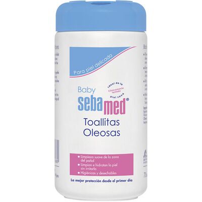 Lenços Umedecidos para Bebês Sebamed com Óleos Naturais - Lenços Umedecidos para Bebês Lenços Umedecidos para Bebês Sebamed com Óleos Naturais - Lenços Umedecidos para Bebês