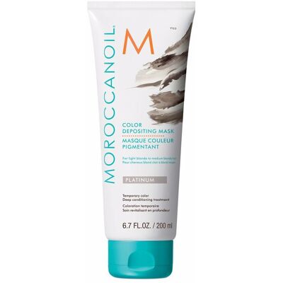 Máscara de Depósito de Cor Moroccanoil - (200 ml) platinum Máscara de Depósito de Cor Moroccanoil - (200 ml) platinum