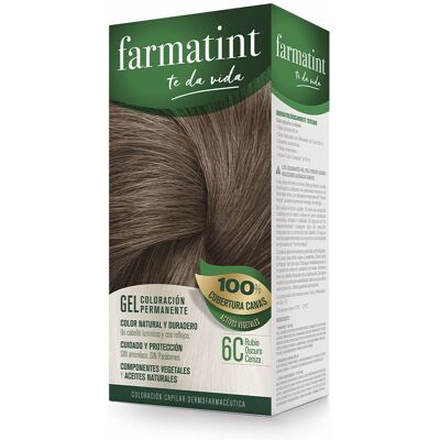 Farmatint Loiro Castanho-Cinza Escuro - Tinta Permanente Farmatint Loiro Castanho-Cinza Escuro - Tinta Permanente