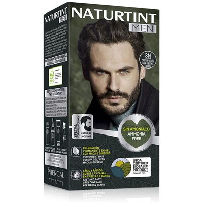 Tintura Naturtint Men sem amônia #3N castanho escuro 1 unidade Tintura Naturtint Men sem amônia #3N castanho escuro 1 unidade