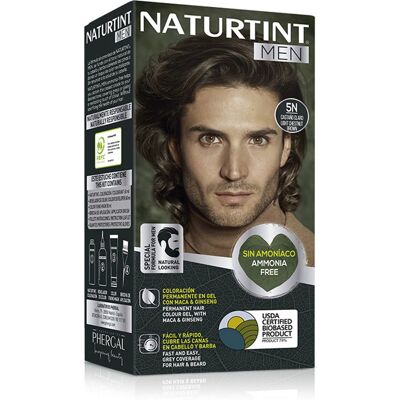 Naturtint Gel Coloração para Homens - Permanente 5N - 170ml Naturtint Gel Coloração para Homens - Permanente 5N - 170ml
