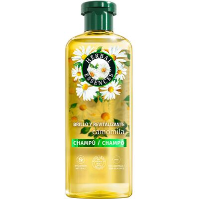 Herbal Essences Shampoo Herbal Essence Camomila brilho e revitalização 350 ml Herbal Essences Shampoo Herbal Essence Camomila brilho e revitalização 350 ml