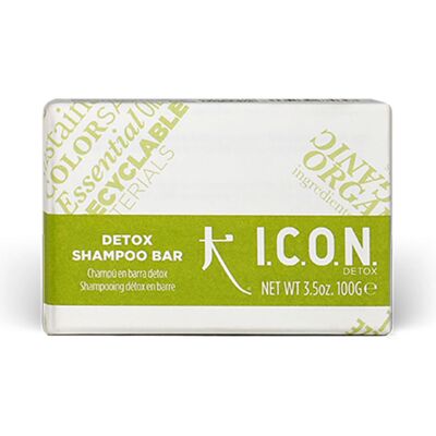 I.c.o.n. Barra de shampoo Detox 100 gr I.c.o.n. Barra de shampoo Detox 100 gr