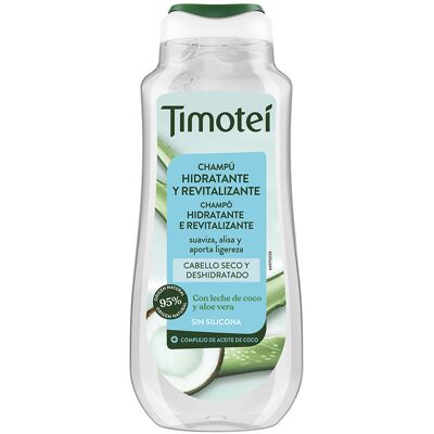 Timotei shampoo hidratante e revitalizante com leite de coco e aloe vera 300 ml Timotei shampoo hidratante e revitalizante com leite de coco e aloe vera 300 ml
