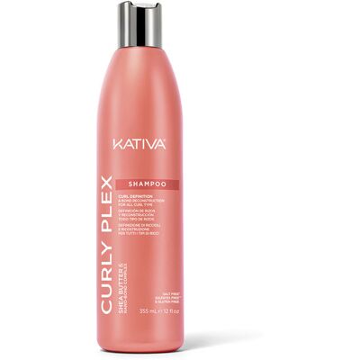 Kativa Curly Plex Shampoo para definição de cachos 355 ml Kativa Curly Plex Shampoo para definição de cachos 355 ml