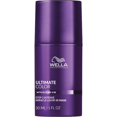 Wella Professionals Ultimate Color miracle leave-in hair mask - brillo & color vibrante para cabello teñido 30 ml Wella Professionals Ultimate Color miracle leave-in hair mask - brillo & color vibrante para cabello teñido 30 ml