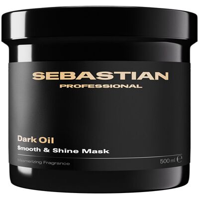 Sebastian Professionals Dark Oil Máscara capilar profissional leve e nutritiva para cabelos sedosos e brilhantes 500 ml Sebastian Professionals Dark Oil Máscara capilar profissional leve e nutritiva para cabelos sedosos e brilhantes 500 ml
