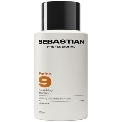 Sebastian Professionals Potion 9 Shampoo Nutritivo e Hidratante Profissional, Limpeza e Maciez Irresistíveis, 280 ml Sebastian Professionals Potion 9 Shampoo Nutritivo e Hidratante Profissional, Limpeza e Maciez Irresistíveis, 280 ml