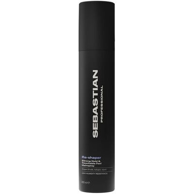 Sebastian Professionals Reshaper Spray de Fixação Forte e Toque Suave para Cabelo, Resistente à Umidade por 24 Horas, 300ml Sebastian Professionals Reshaper Spray de Fixação Forte e Toque Suave para Cabelo, Resistente à Umidade por 24 Horas, 300ml