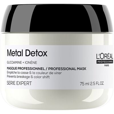L'Oréal Professionnel Paris Metal DETOX Mascarilla para Cabello dañado 75 ml L'Oréal Professionnel Paris Metal DETOX Mascarilla para Cabello dañado 75 ml